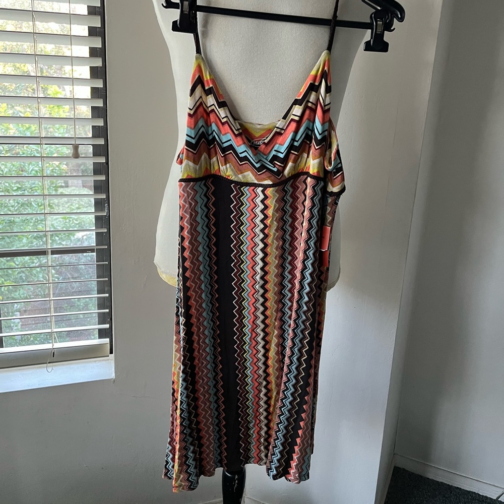 Missoni for target chemise dress with braided straps